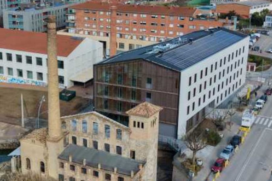 Nova residència i centre de dia a la Fàbrica Vella de Sallent