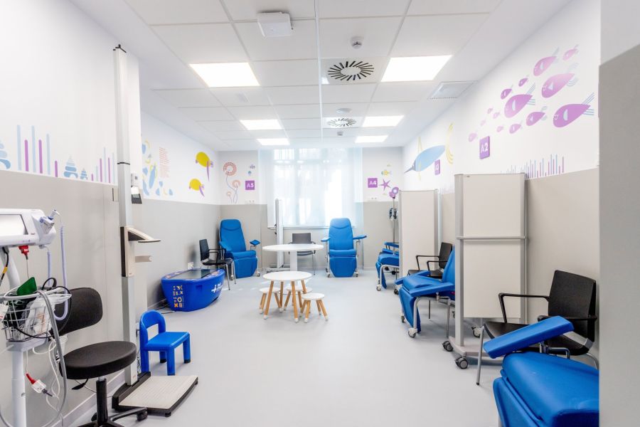 Reforma Interior del Hospital de Dia Polivalente de Pediatria en el Hospital Vall d'Hebron