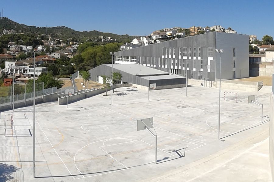 Nova construcció de l'institut La Talaia