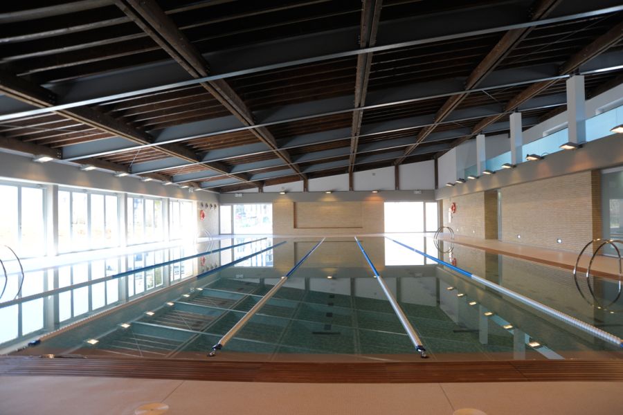 Municipal indoor swimming pool. Cassà de la Selva