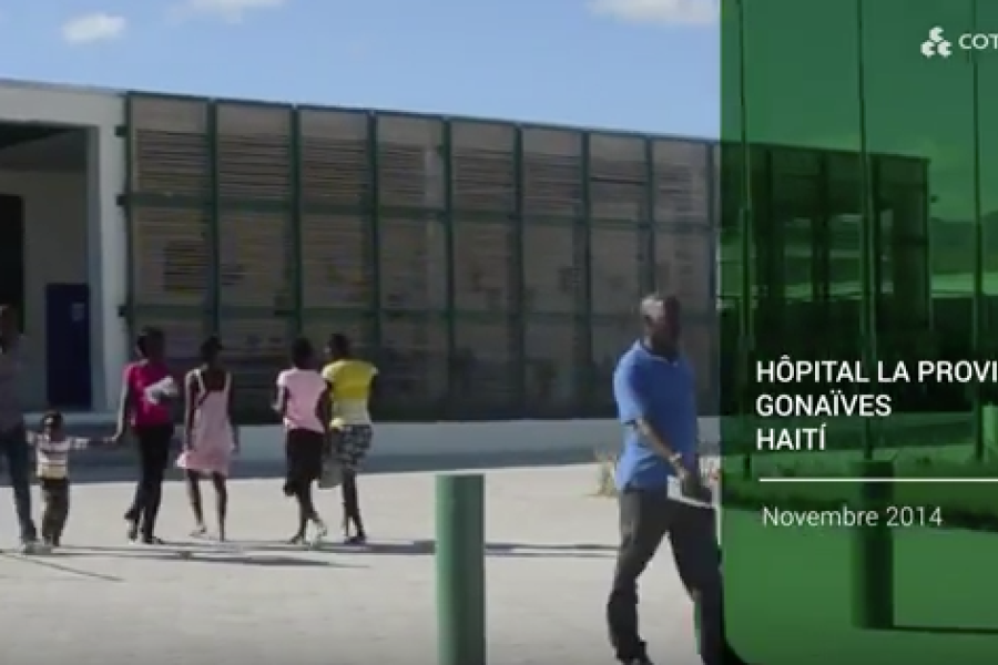 Premier hôpital en Haïti