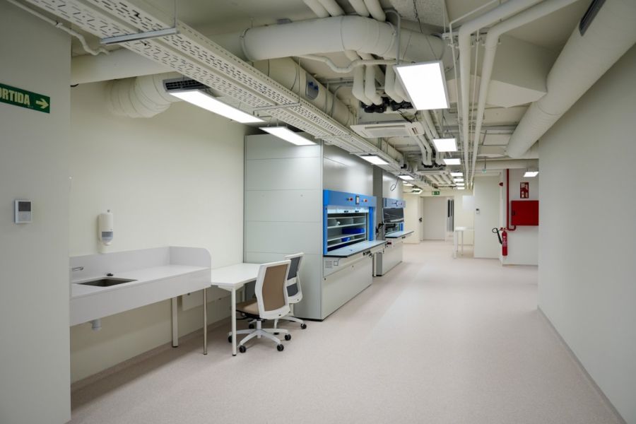 Remodelació parcial de la p-1 amb destí a farmàcia i altres dependències de l'Hospital Sant Joan de Déu