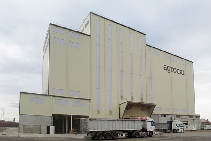 Ampliación de edificio industrial destinado a la fabricación de productos para la alimentación de animales de granja